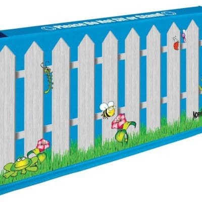 Divider Wall Section with Fence Graphic