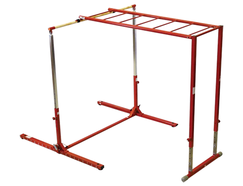 Shinobi Training Adjustable Monkey Bar Red