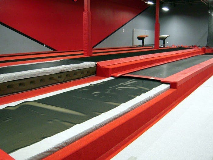 Team Attraction Gymnastics Tumbl Trak Resi Pit