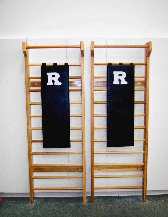 Rutgers Gymnastics Stall Bars