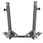 Spieth America JFK uneven bar support frame and upright assembly