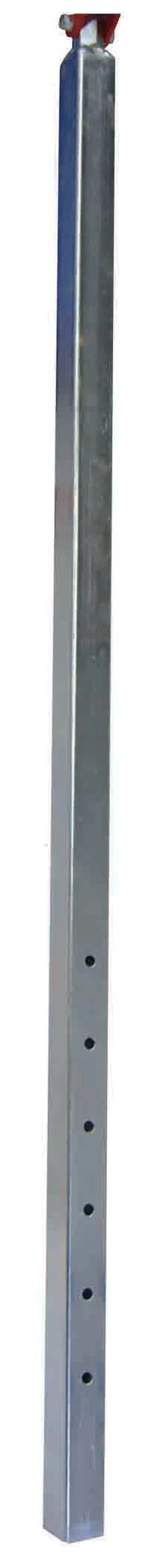 Close-up of the fiberglass rail on the Spieth America JFK uneven bar